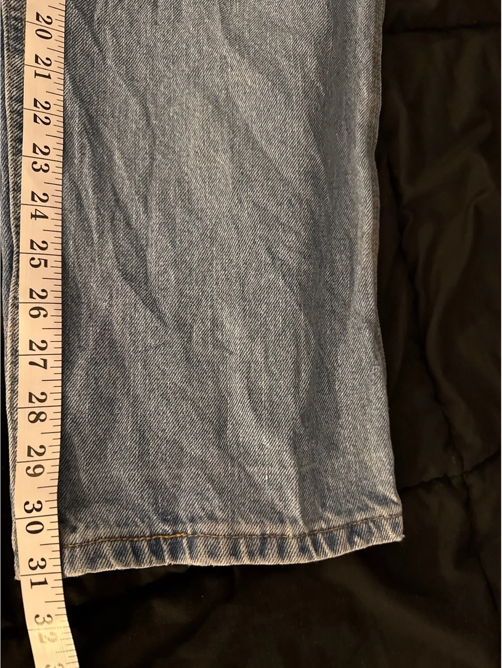 Carpenter Light Blue Denim Carpenter Jeans with Utility Pockets